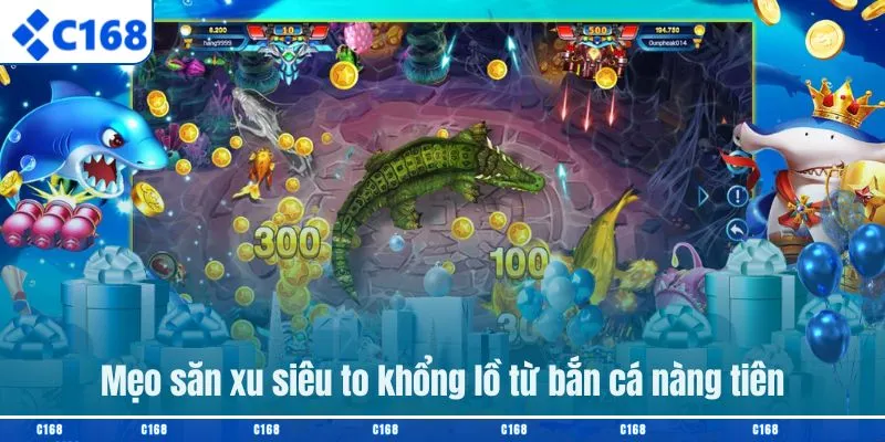 Mẹo săn xu siêu to khổng lồ từ bắn cá nàng tiên